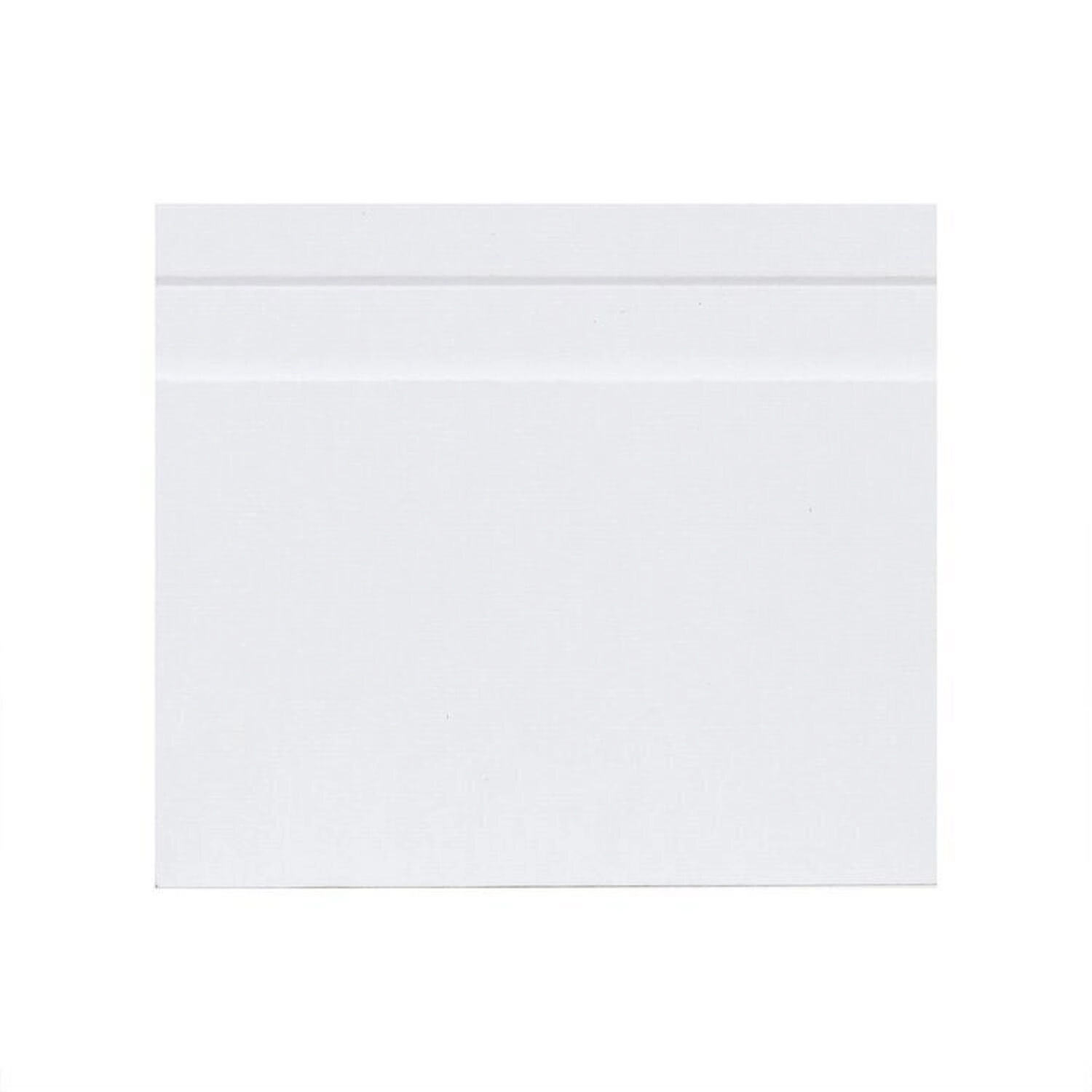 Kit Com 12 Rodapé Mdf 15cm X 10cm Suprema Branco