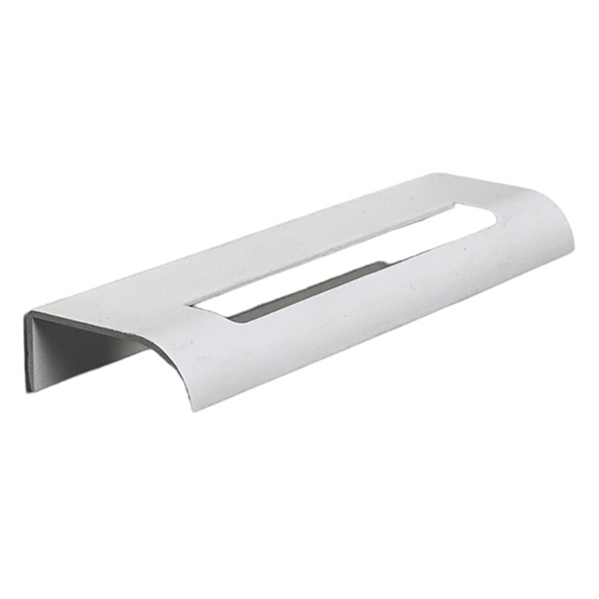Kit 40 Puxadores Para Móveis Thin Reto Alumínio Branco 125mm Aluminium Decor