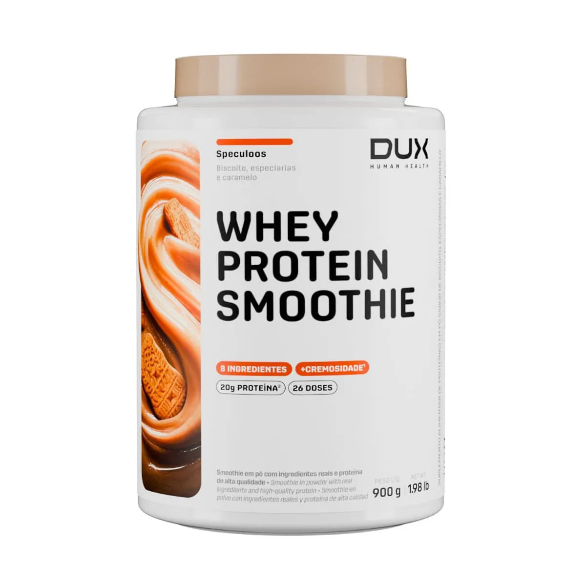 WHEY PROTEIN SMOOTHIE - POTE 900G - Speculoos