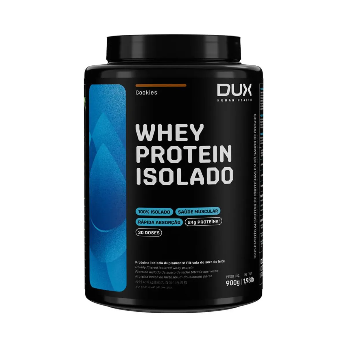 WHEY PROTEIN ISOLADO - POTE 900G - Sabor Butter Cookies