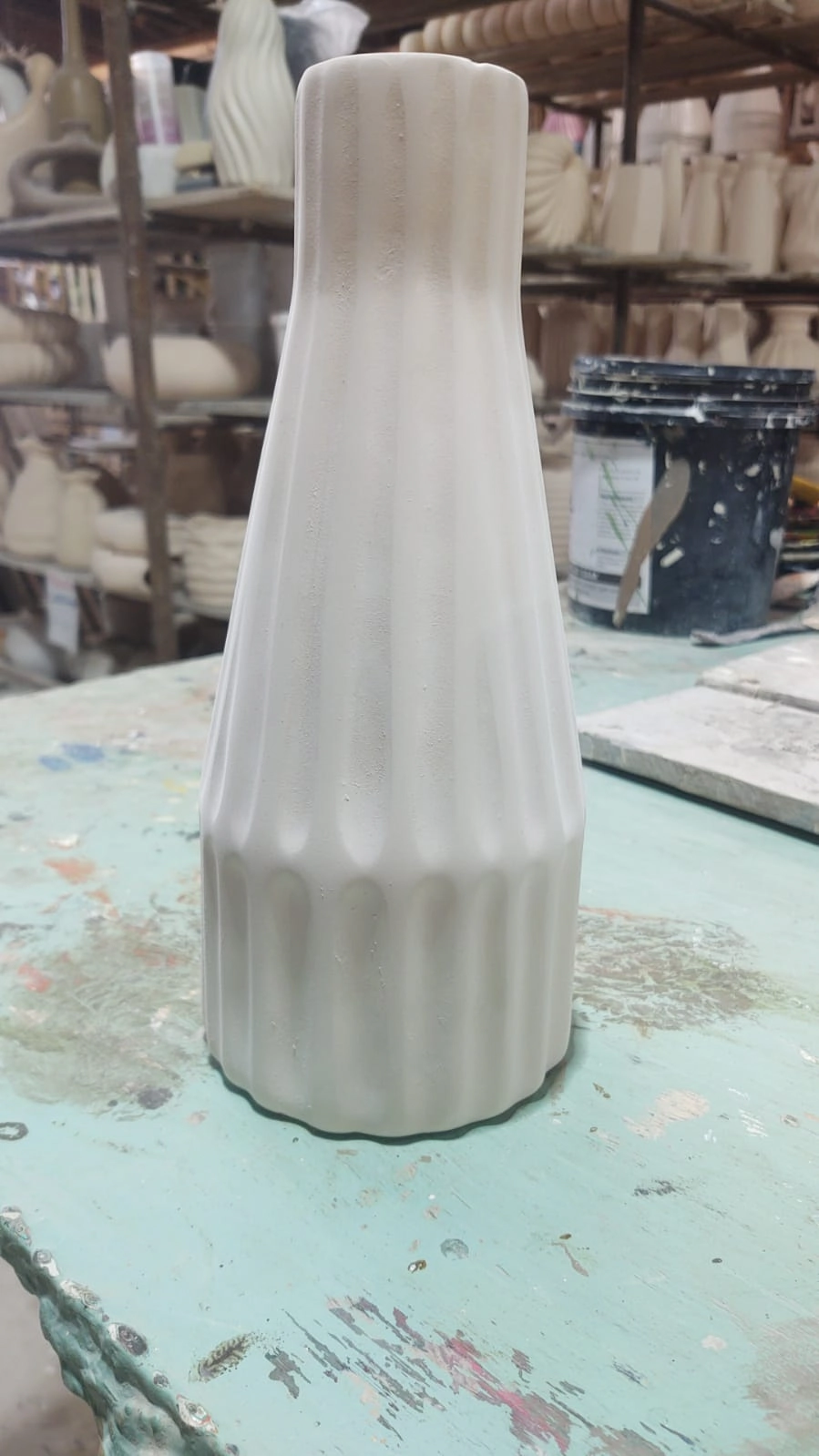 Vaso Ceramica Judeia Atila 26x11cm 97 286 Starbella