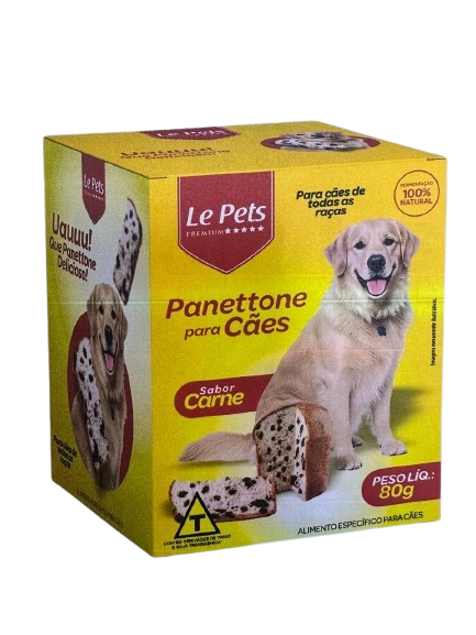 Panettone P/caes Le Pets 80g