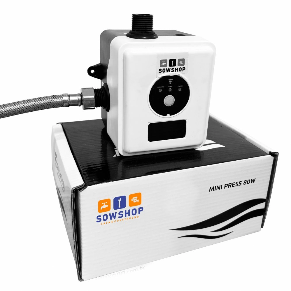 Minibomba Pressurizador De Água Automática Bivolt Sow80w Sowshop