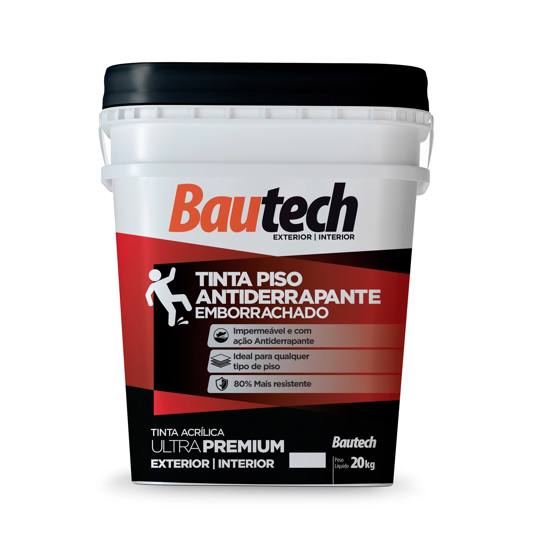 Tinta Acrílica Piso Premium Bautech Verde 20kg