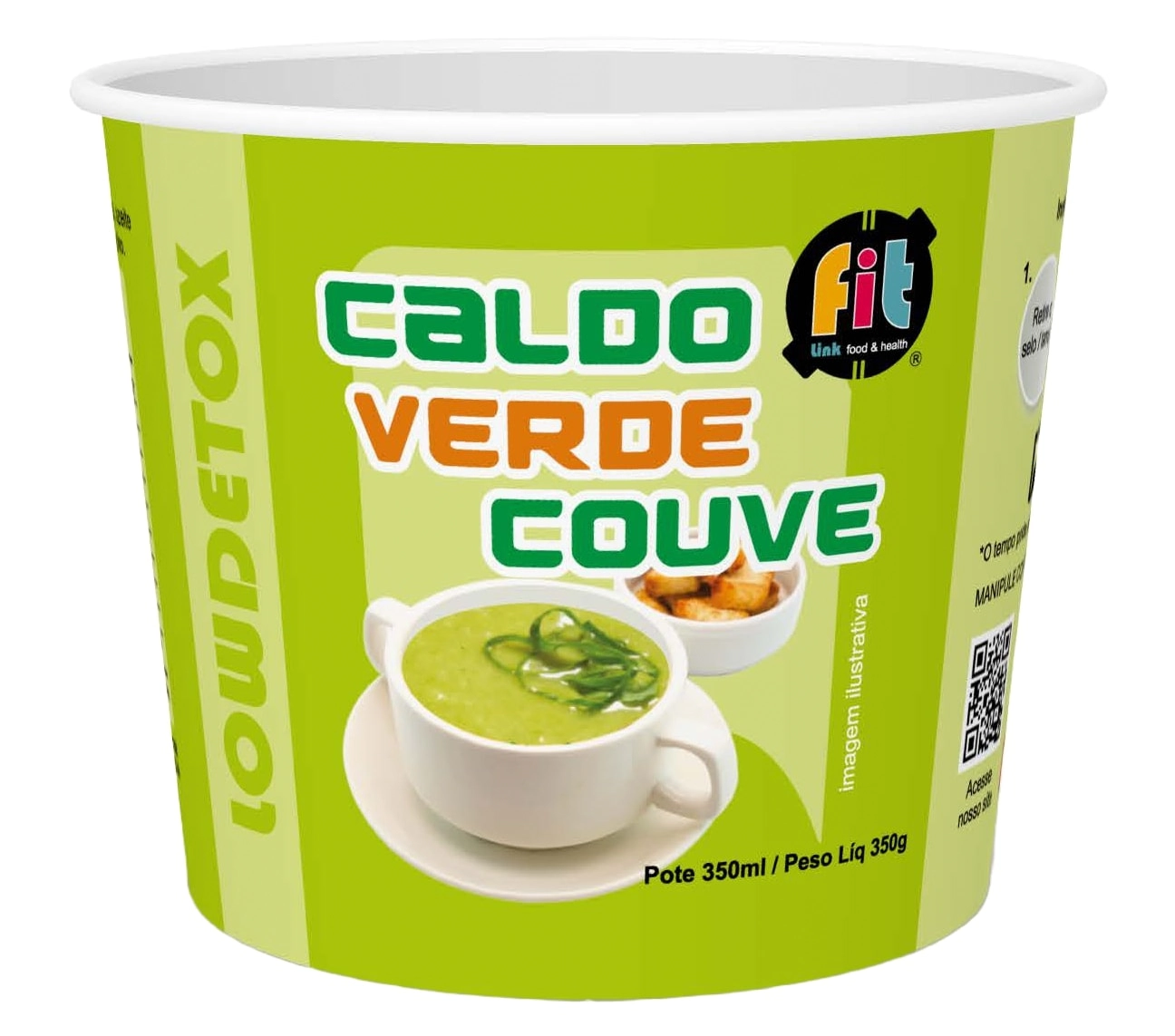 Prato Pto Fit Caldo Verde C/couve 350g