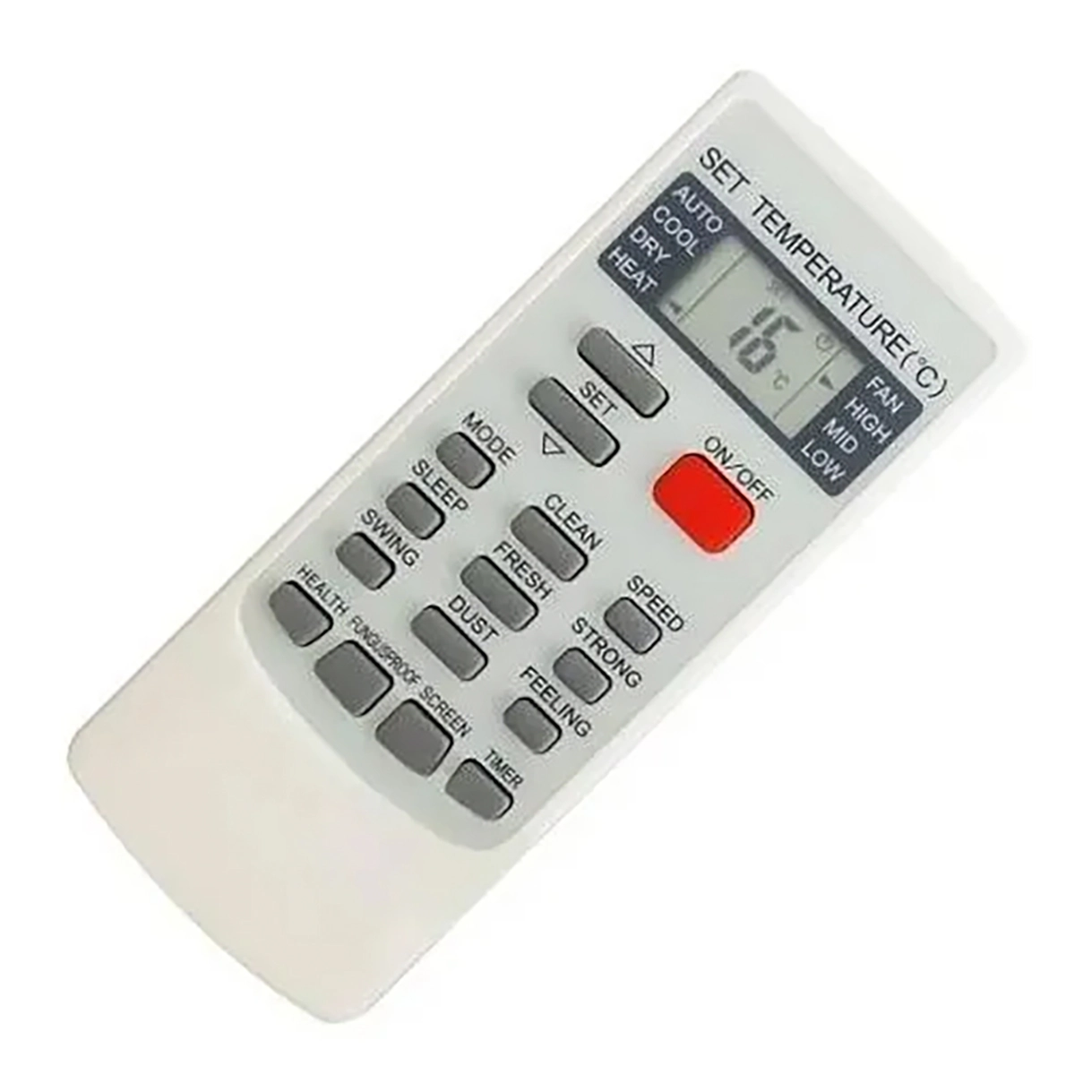 Controle Remoto Para Ar Split Elgin Hpfi122na Hefi12b2ia