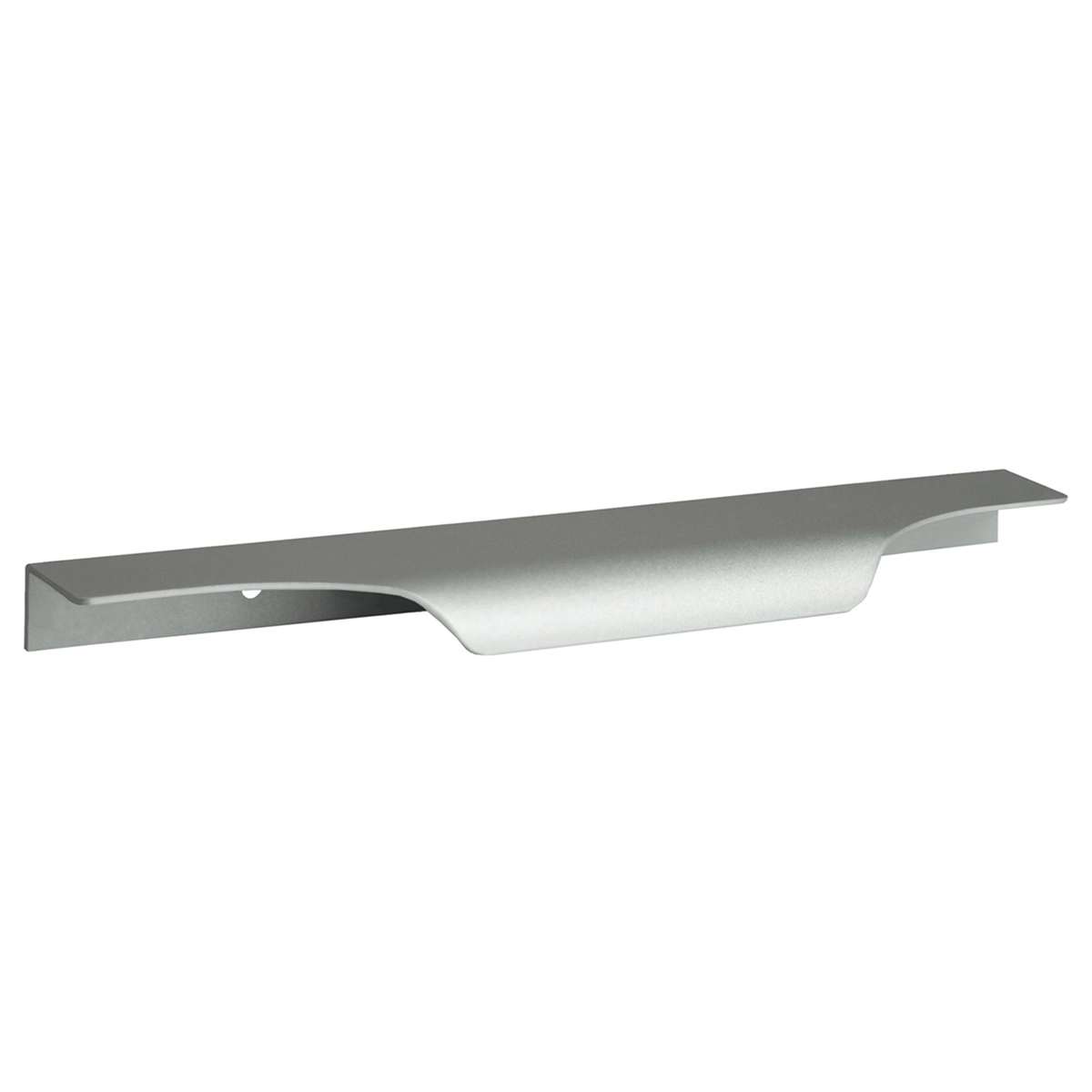 Kit 50 Puxadores Para Móveis Wave Cava Alumínio Prata 180mm Aluminium Decor