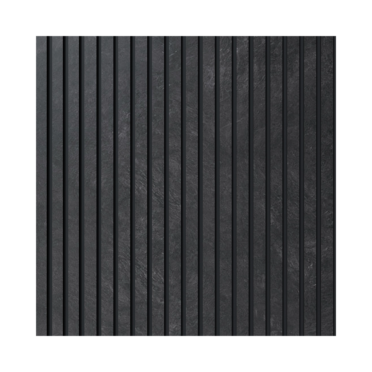 Painel Ripado Eva Laminado Autocolante 10cm Urban Black | Valor Do Metro