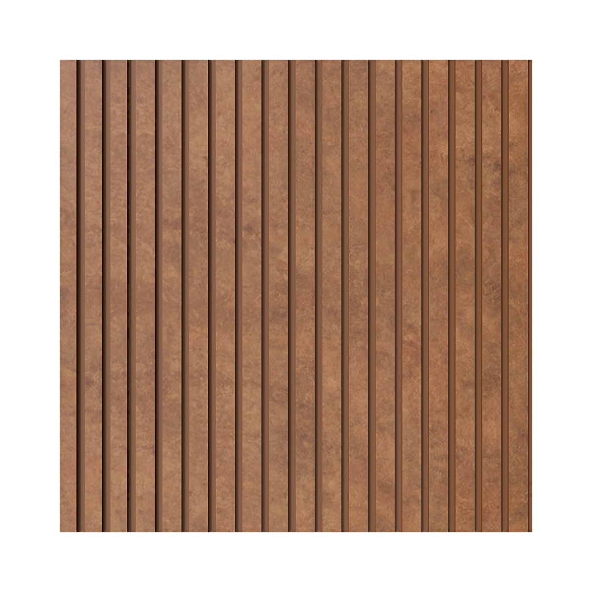 Painel Ripado Eva Laminado Autocolante Flexivel10cm Urban | Valor Do Metro M² - Bronze Com Textura | Amadeirado