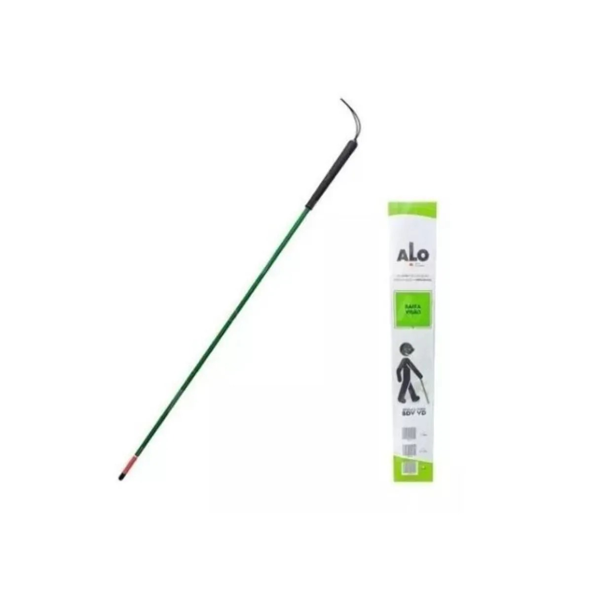 Bengala Articulada para Deficiente Visual Baixa Visão - Verde Tam M