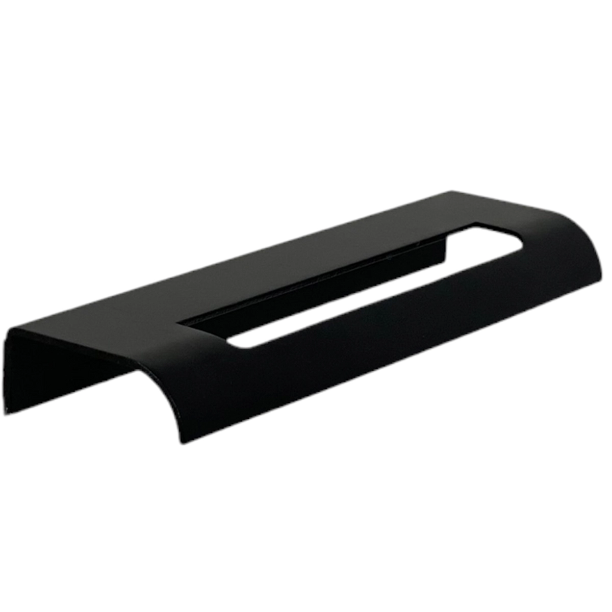 Kit 40 Puxadores Para Móveis Thin Reto Alumínio Preto 125mm Aluminium Decor