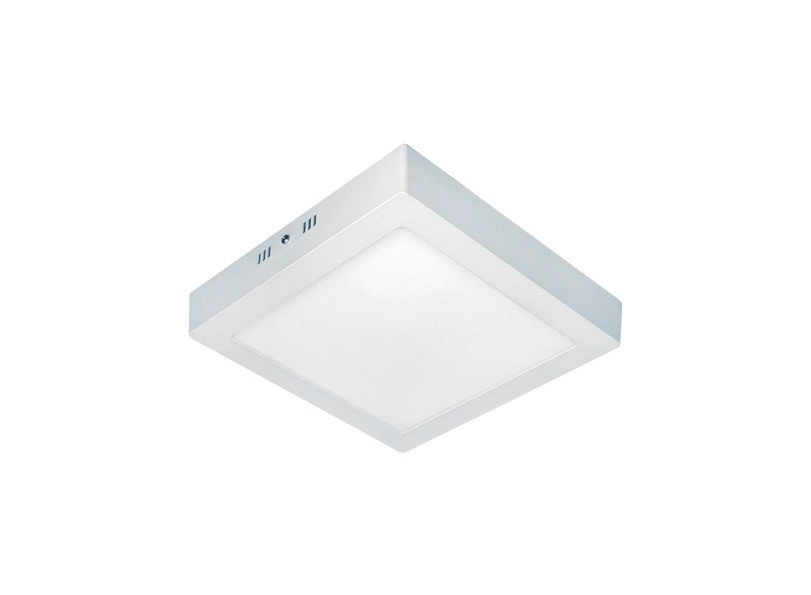 Painel De Led Quadrado Sobrepor 12w Bivolt Taschibra 6500k Branca Fria