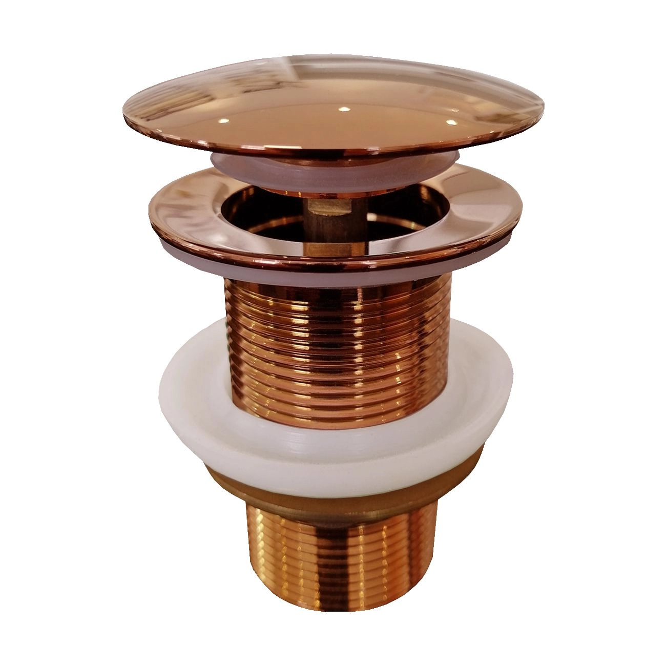 Válvula Click Rose Gold Para Cubas