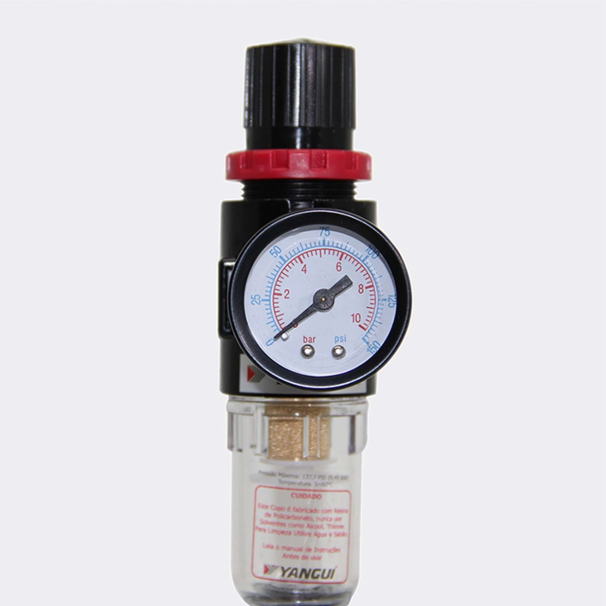 Lubrifil Filtro Regulador - Lubrifil Filtro Regulador 1/4" Yg403