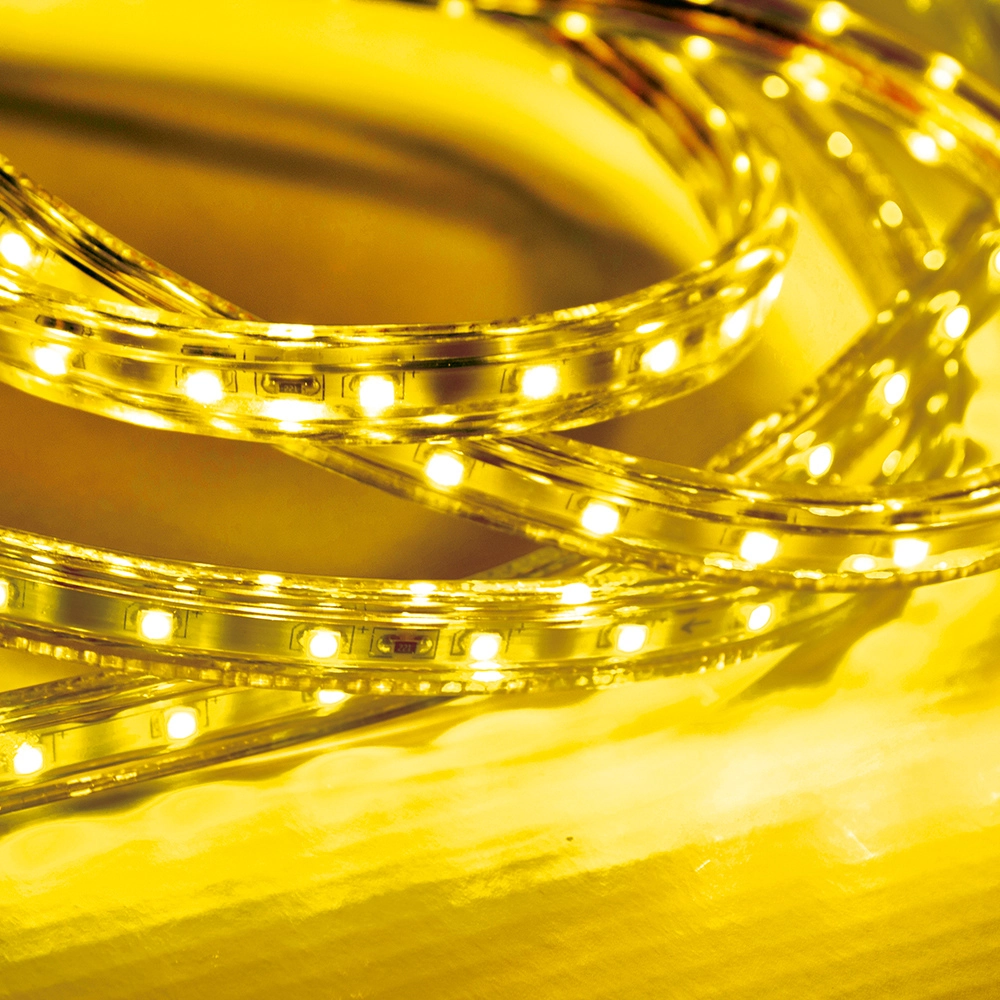 Fita Led Taschibra 5w/m Ip67 220v Alta Proteção Cores | Valor Do Metro 2200k Amarelo Âmbar