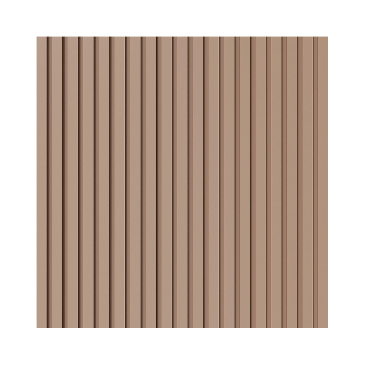 Painel Ripado Laminado Eva Autocolante 10cm Linha Play Creme | Valor Do Metro