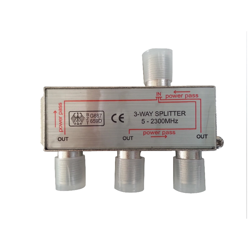 Divisor com 3 Saidas para Cabo Coaxial Evology