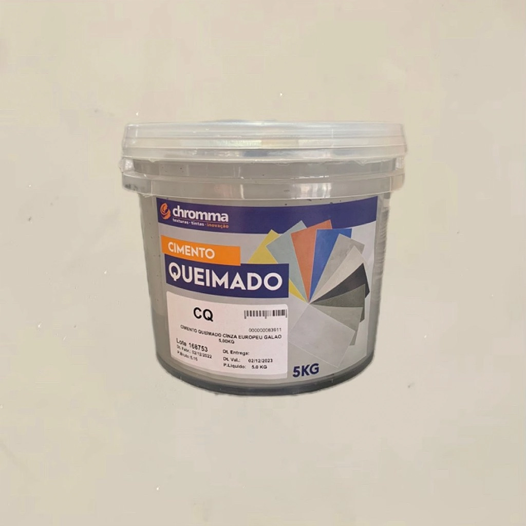 Cimento Queimado Chromma Cascalho Nobre - Galão 5kg