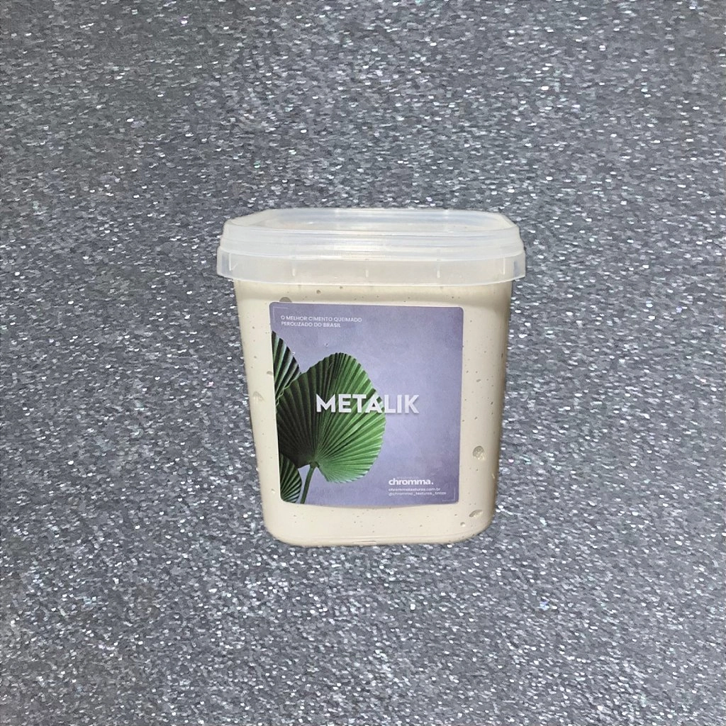 Cimento Perolizado Tempestade - Pote 1.15kg - Metalik Chromma