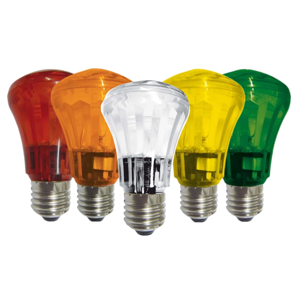 Kit 10 Lâmpadas Taschibra Strobe Flash Light 1w E27 Cores 220v Amarelo