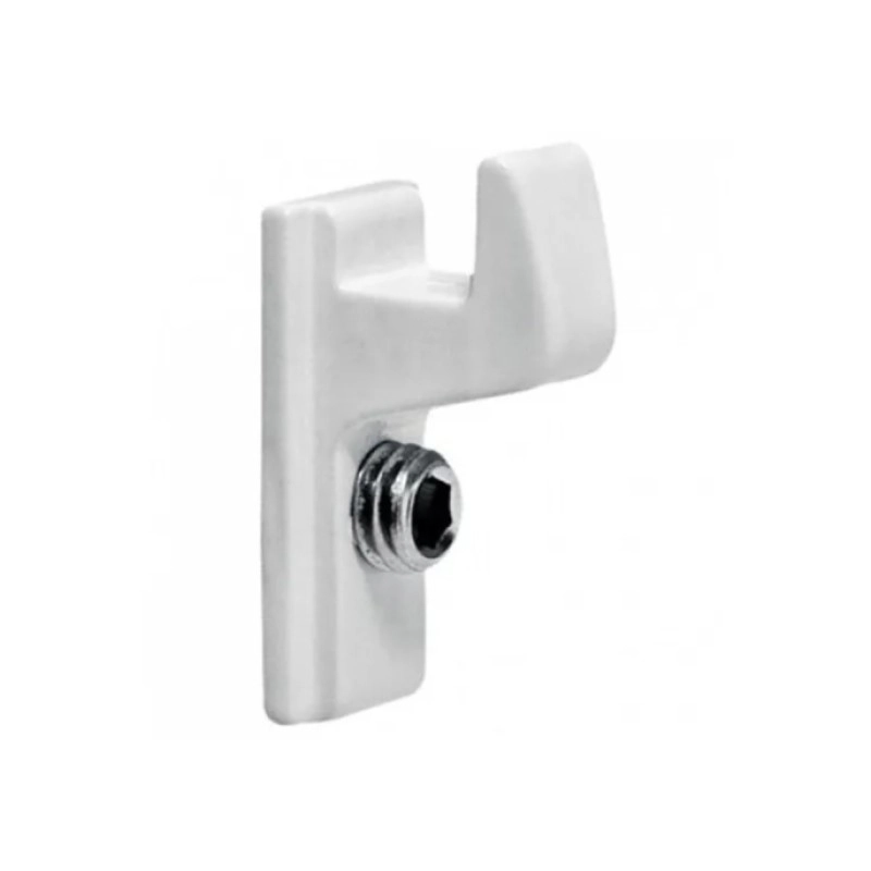 Contra Fecho Con-370 Zamak Branco Janela E Porta Kit 5 Pcs