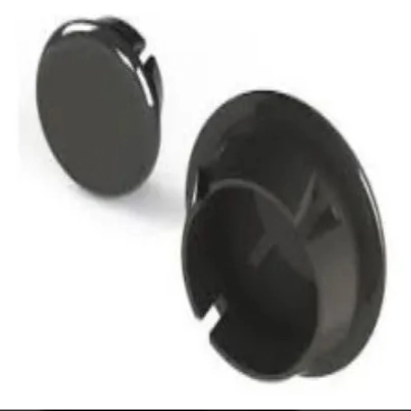 Tampa Furo 3/8 Nylon Nyl-042 Preto - Kit 50 Pcs