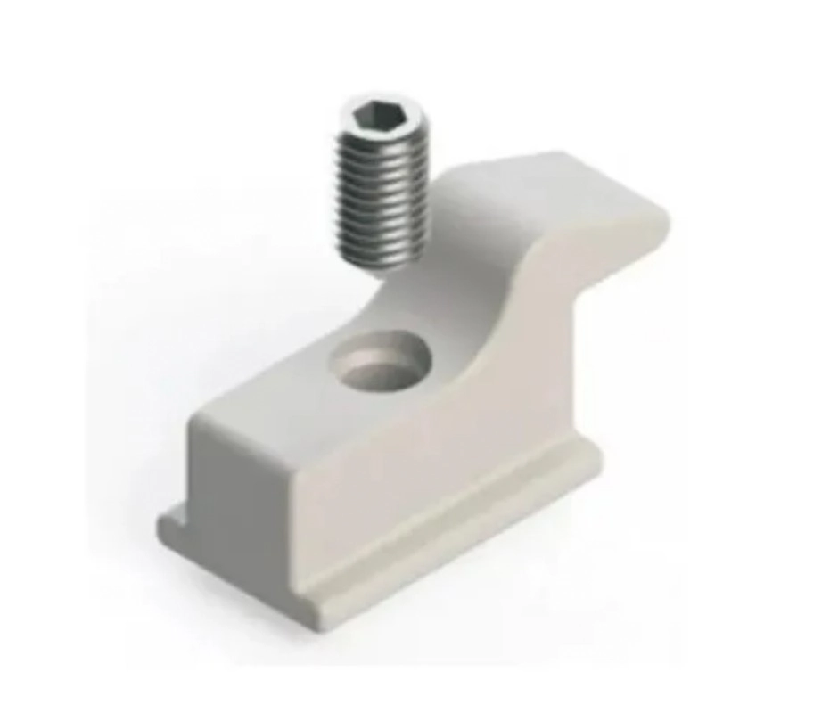 Contra Fecho Con-370 Nylon Branco Janela E Porta Kit 5 Pcs