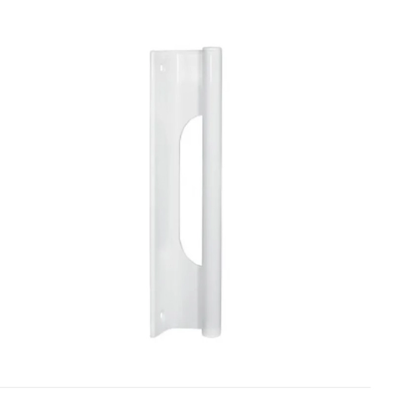 Puxador De Aluminio Buzio Porta Portao Correr Branco 20cm