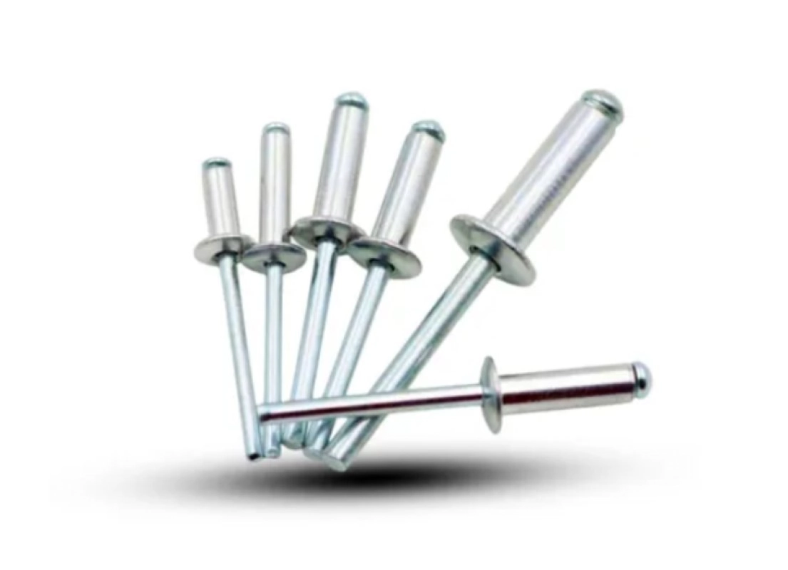 Rebite Repuxo 416 - 4,0x16 - Aluminio Brilhante - Pct C/100 Pcs