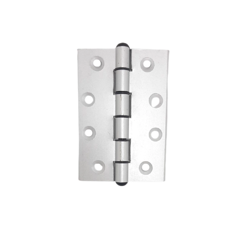 Dobradica 90x70 Aluminio Fosco Porta De Abrir Kit 3 Un