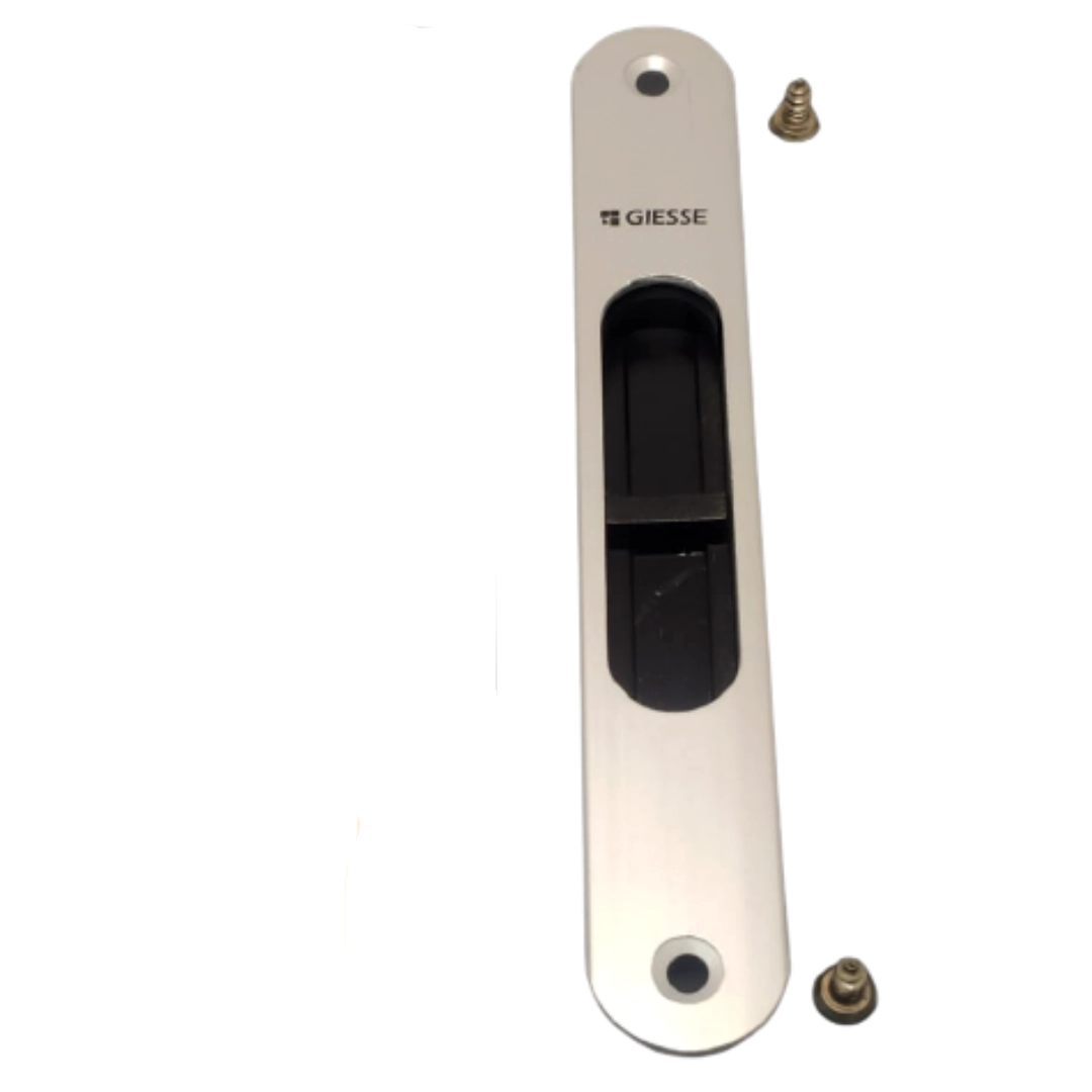 Concha Cega Puxador 158mm Aluminio Fosco 741 Giesse Janela Vitro Porta