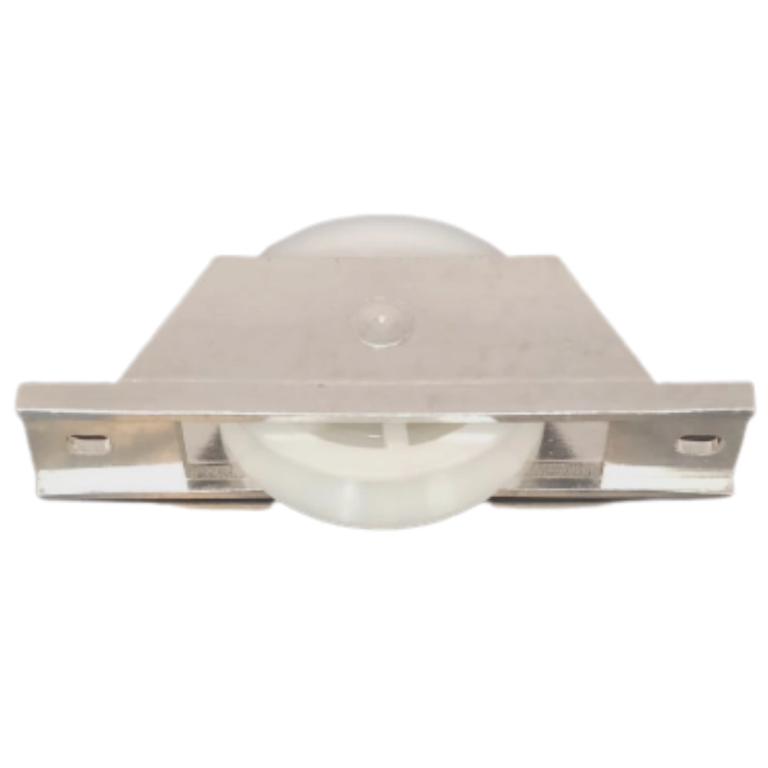 Roldana Portao 70mm Nylon Em "v" 90 Graus Cavalete Aluminio Al