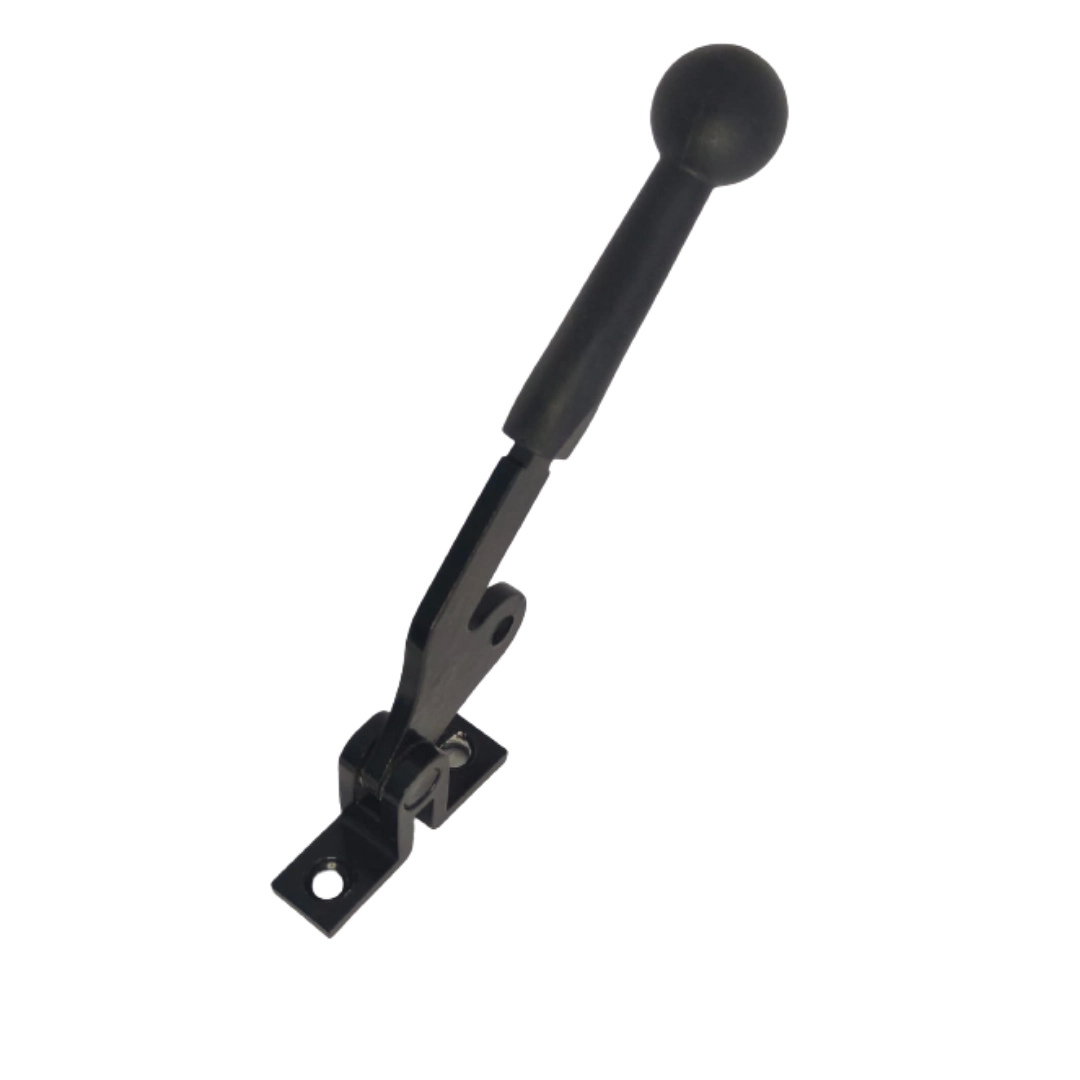 Alavanca Aluminio Cabo Nylon Reta Vitro Basculante Preto