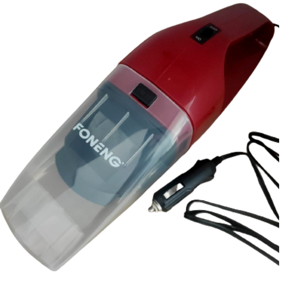 Aspirador Automotivo Carro Portàtil Cabo 4m 100w As905 Vermelho