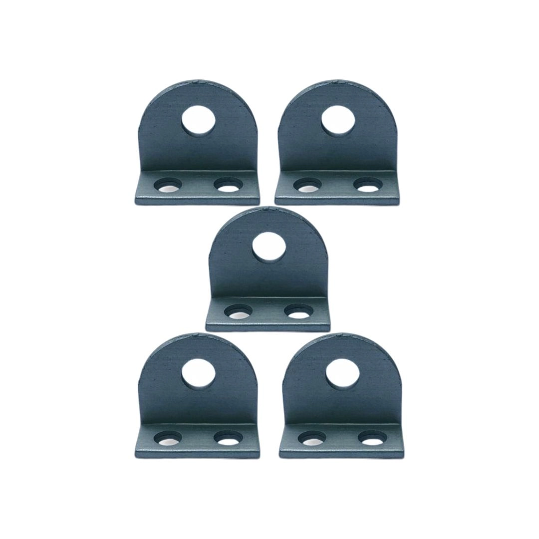 Orelinha Tipo L Pequena P/ Janela Basculante Aluminio Fosco Kit 5 Pcs