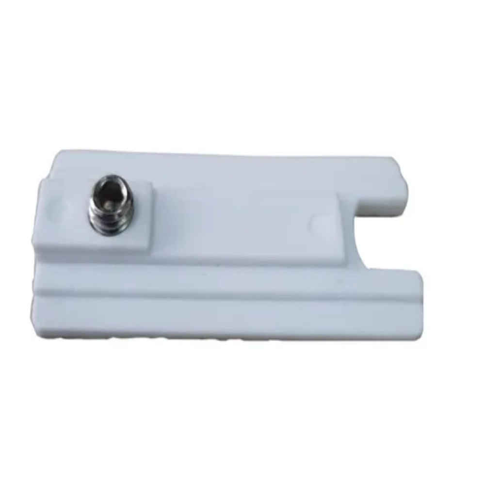 Guia Deslizante Janela Linha Suprema S/placa Reta Nyl-332 Branco Kit 10pcs