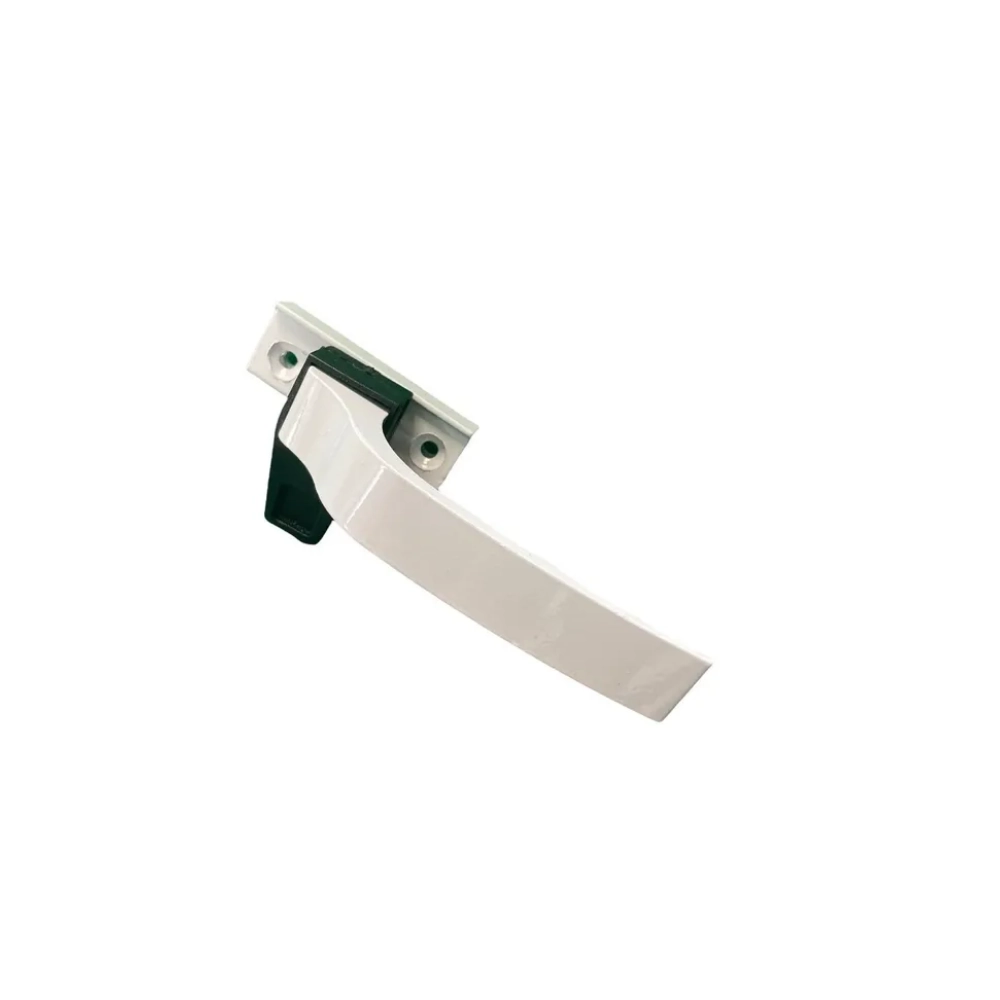 Fecho Maxim-ar Puxador Alavanca Frontal 1018/2 Aluminio Branco L-20 25 30