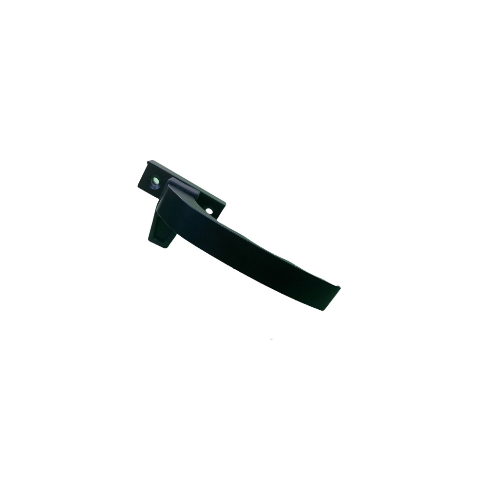 Fecho Maxim-ar Puxador Alavanca Frontal 1018/2 Aluminio Preto L-20 25 30