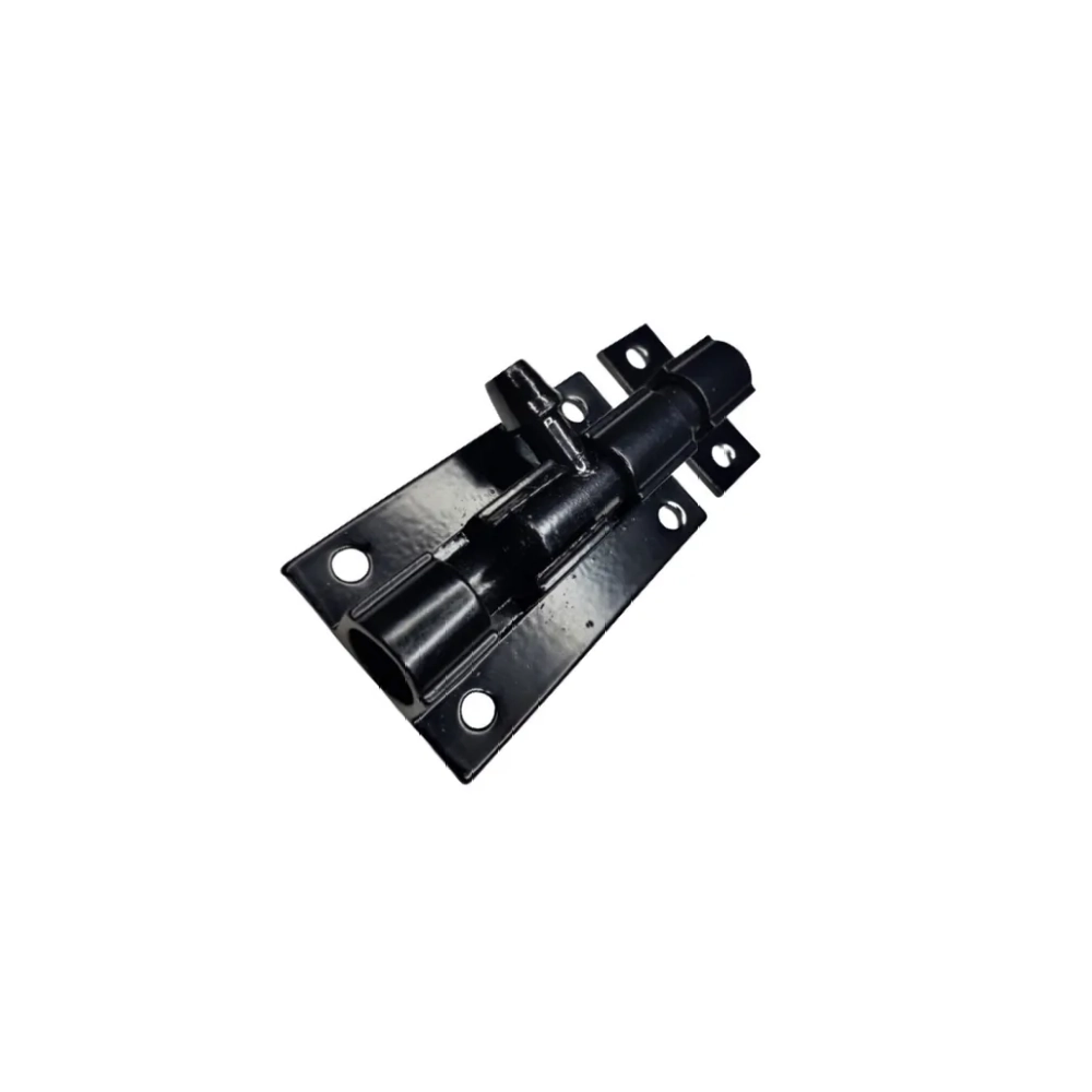 Trinco Fecho Ferrolho 3 Pol 80mm Porta Portao Aluminio Preto