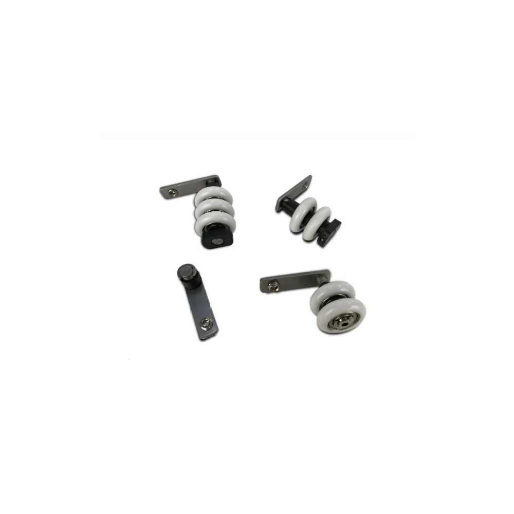 Roldana Deslizante Com Regulagem Para Envidracamento Sacada Kit 4 Pcs