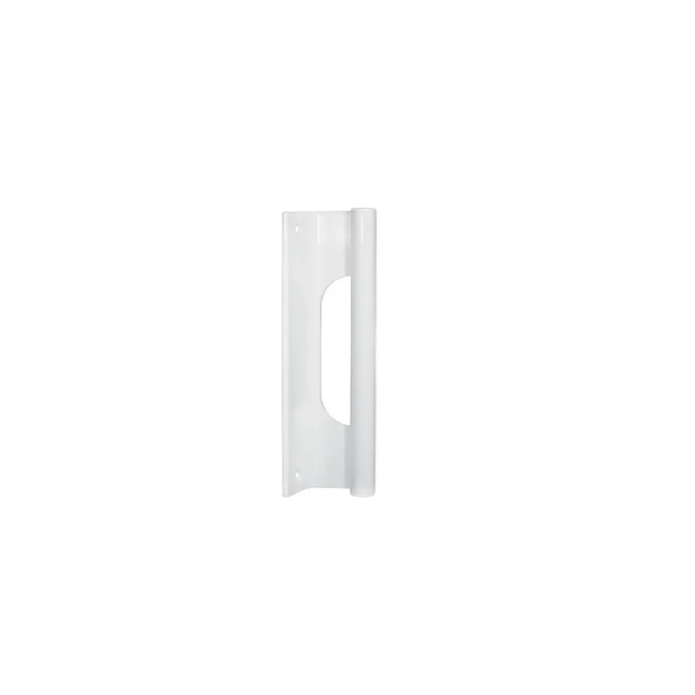 Puxador Porta Portao Aluminio Madeira Buzio Branco Pux-157 195mm Alumifix