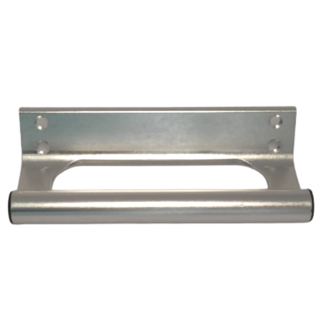 Puxador De Aluminio Buzio Porta Portao Correr Brilhante 20cm