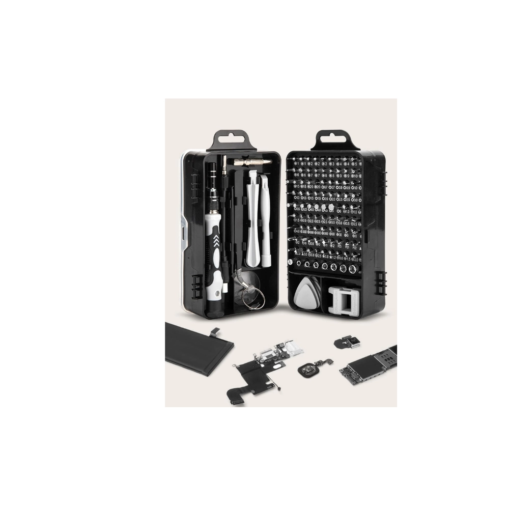 Chave Multi Uso Precisao Ferramenta Reparo Conj Magnetico Kit 115 Em 1
