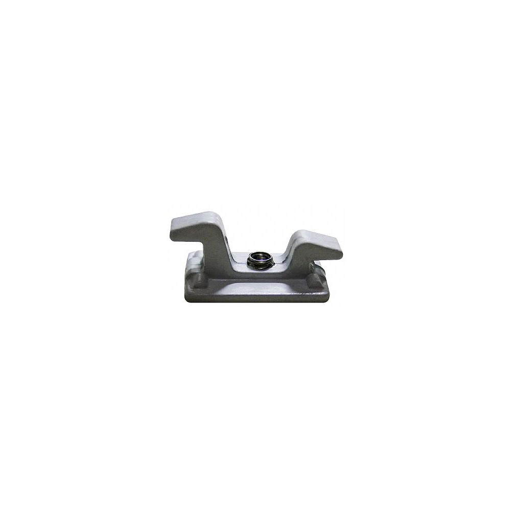 Contra Fecho Central Duplo Fec-055 Zamak Preto Janela E Porta Kit 2 Pcs