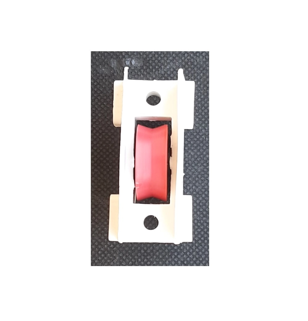 Roldana Linha-30 Alta "v" Com Rolamento Janela Porta Aluminio Kit 4 Un