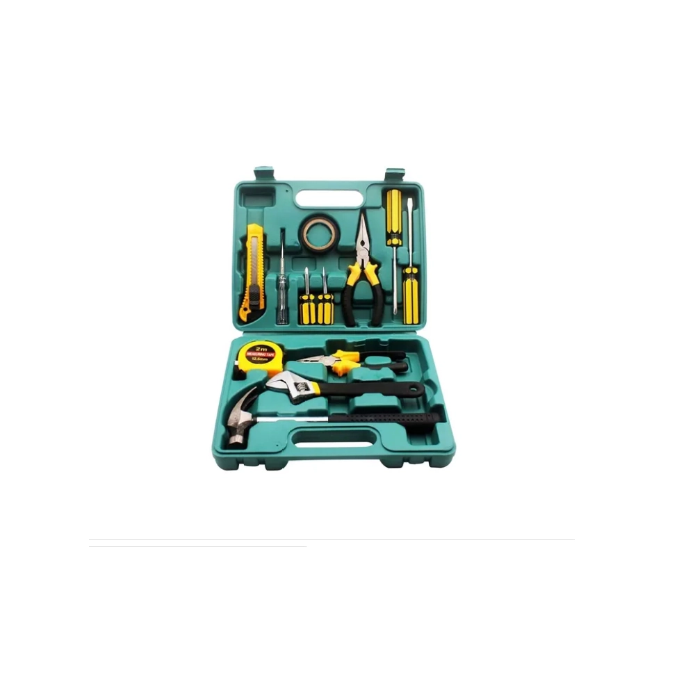 Maleta Kit Jogo Ferramentas Gerais Utilidades Uso Domestico 13 Peças 8013c