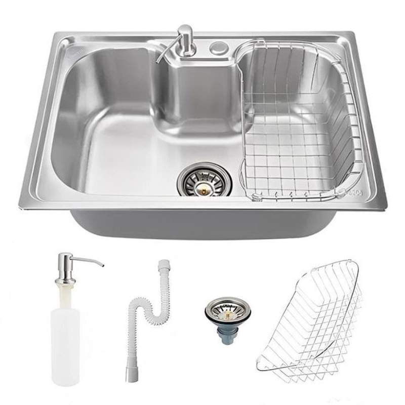 Cuba Cozinha Gourmet Aço Inox Luxo Com Acessórios 60x42 Cm Brinovar