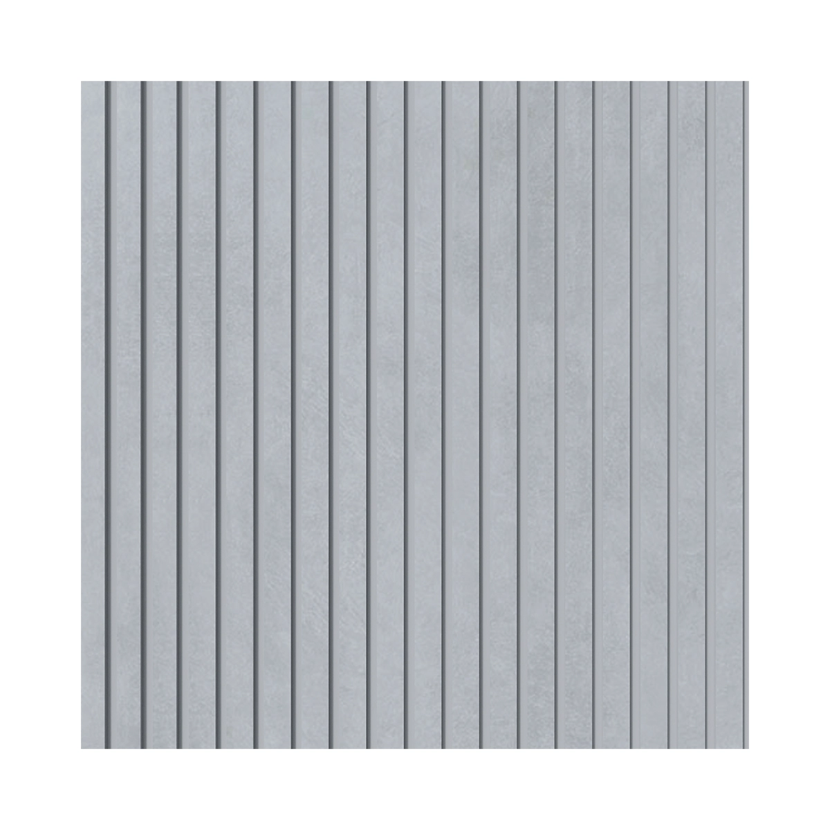 Painel Ripado Eva Laminado Autocolante Flexivel 10cm Urban | Valor Do Metro M² - White Com Textura | Branco
