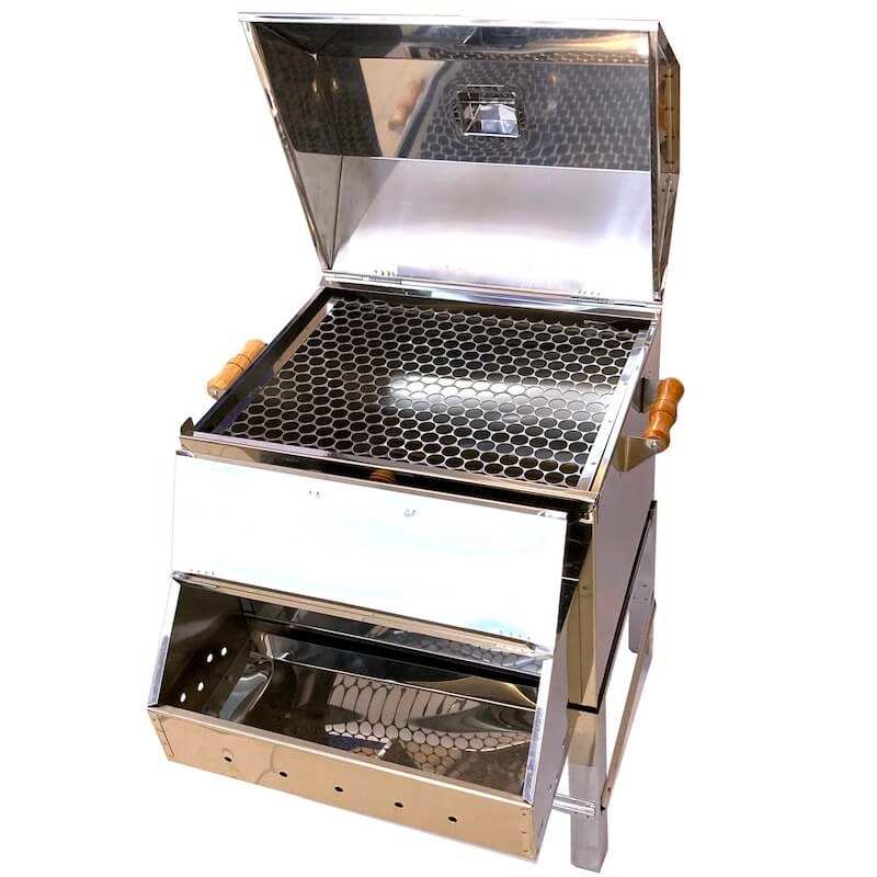 Churrasqueira Bafo Defumador 2 Funções Inox Sf4