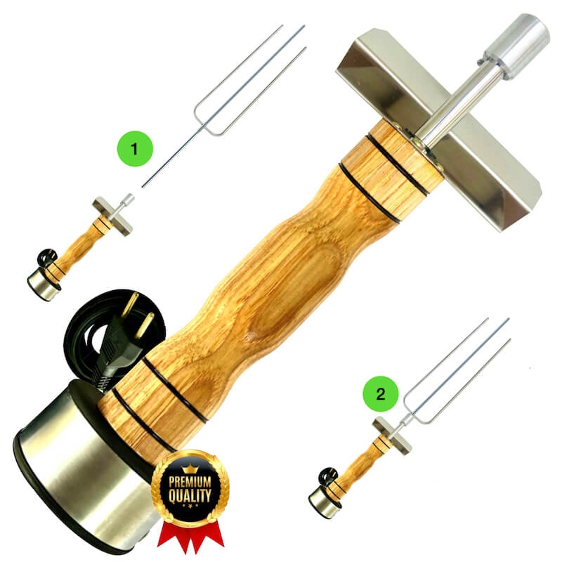 Espeto Giratório Elétrico Inox 220v Eg03